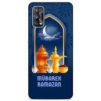 Lopard Oppo Realme 7 Pro Uyumlu Kılıf Ramazan (14) Desenli Lansman Kılıf