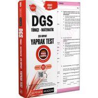 2025 DGS Çek Kopart Yaprak Test Pegem Yayınları
