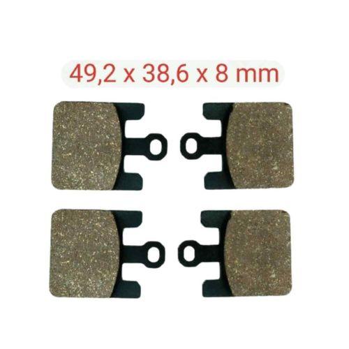 SEVGENT Ön Fren Disk Balatası Fa369 2 Li Set Zx 10 R(2004-2007)-Zx 6 R(2003-2006) - Suzuki Gsxr 1000(2003)