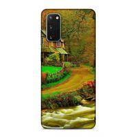 Samsung Galaxy S20 Uyumlu Kılıf Azarbaijan (48) Bumper Kılıf Orman Evi