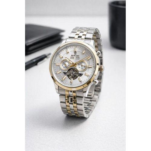 Reward 2 Yıl Garantili Otomatik Mekanizma İtalyan Bileklik Hediyeli Erkek Kol Saati W.147646.1