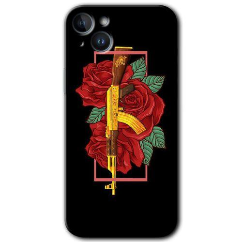 Potkal Hediye Fabrikası iPhone 14 HD Baskılı Kılıf + 9D Tam Ekran Koruyucu - Bedel