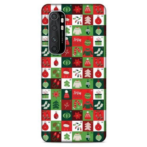 Yılbaşı Süsleri 07 Xiaomi Mi Note 10 Lite Kılıf Silikon Kapak