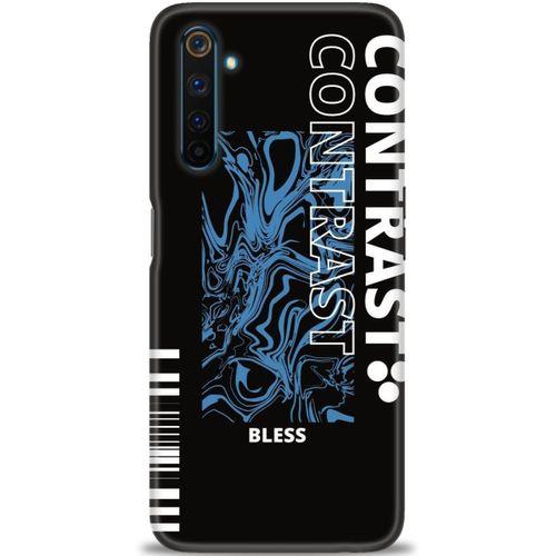 Realme 6 Pro Kılıf HD Baskılı Kılıf - Contrast + Tam Ekran Koruyucu