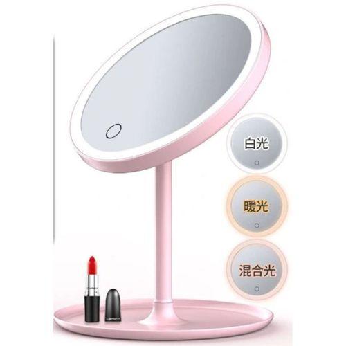 Led Işıklı Dokunmatik Makyaj Aynası 3 Kademeli Işık Ayarlı