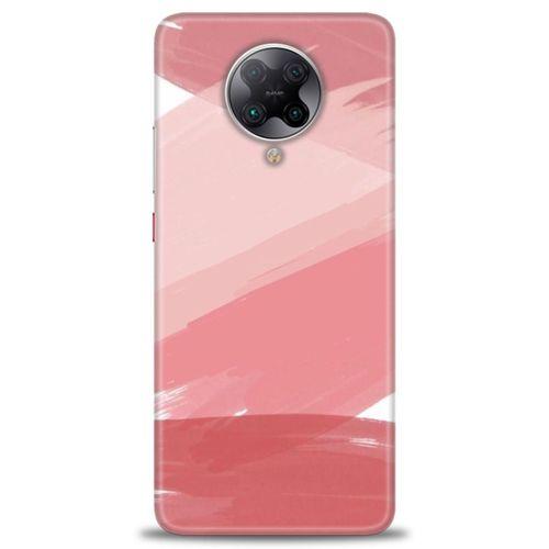 Xiaomi Redmi K30 Pro Kılıf HD Baskılı Kılıf - Pembe Palet + Tam Ekran Koruyucu