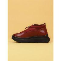 LUXOR Kadın Dolgulu Kışlık Bordo Sneaker Bot