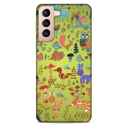 Lopard Samsung Galaxy S21 Uyumlu Kılıf Animax (72) Tam Koruma Kılıfı