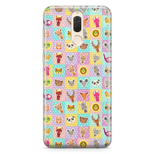 Huawei Mate 10 Lite Kılıf Peluş Oyuncaklar Arka Kapak Koruma Desenli Full Koruyucu