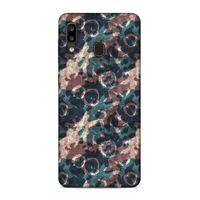 Samsung Galaxy A20 Uyumlu Kılıf Romans (40) Fit Silikon Kılıf Yeşil Bakır