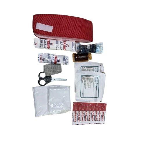 Kompakt İlk Yardım Çantası Temel Medikal Malzemelerle Donatılmış