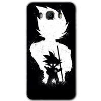 Samsung Galaxy J7 2016 HD Baskılı Kılıf + 9D Tam Ekran Koruyucu - Anime
