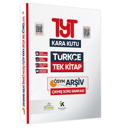 YKS-TYT Türkçenin Kara Kutusu TEK KİTAP Konu Özetli D Çözümlü ÖSYM ARŞİV Çıkmış Soru Bankası