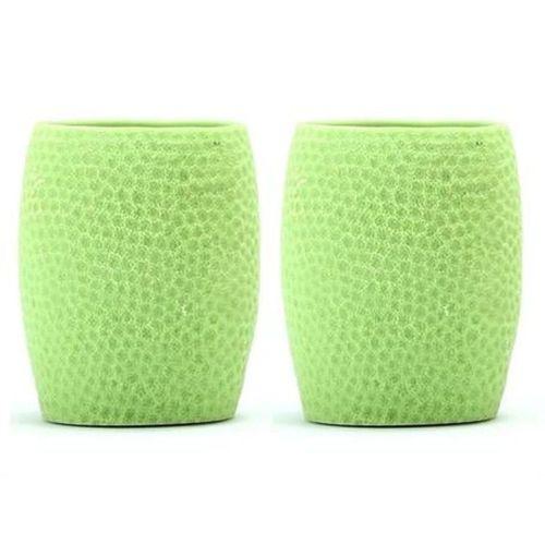 2 Adet Kalemlik Yeşil Petek Ofis Gereci 8X8X10Cm 400Ml