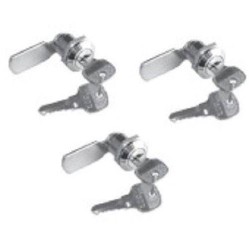 Hisar Düz Mandallı 2 şer Anahtarlı 3 lü Set