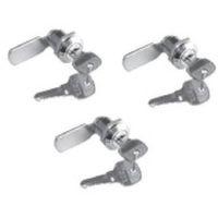 Hisar Düz Mandallı 2 şer Anahtarlı 3 lü Set