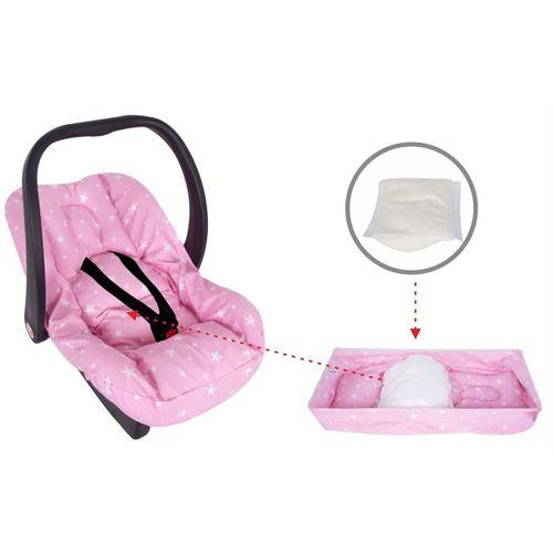 Sevi Bebe Sevi Bebe Bel Destekli Ana Kucağı Örtüsü ART-61 Pembe Yıldız