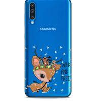 Zoologix (50) Samsung Galaxy A50 Şeffaf Kılıf Silikon Desenli