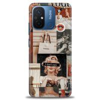 Xiaomi Redmi 12C Kılıf HD Baskılı Kılıf - I Dont Care + Tam Ekran Koruyucu