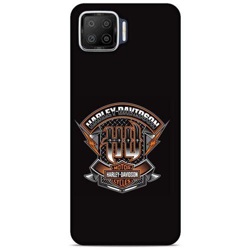 Oppo A73 Uyumlu Kılıf Motorsiklet (39) Liquid Crystal Kılıf Harley Davidson