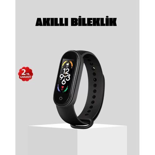 Bluetooth Akıllı Bileklik Spor Modlu Kalp Atış Takipli Uyku Analizli