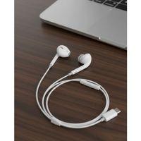 Type C Uyumlu Mikrofonlu Kulak İçi Kulaklık Konforlu Tasarım