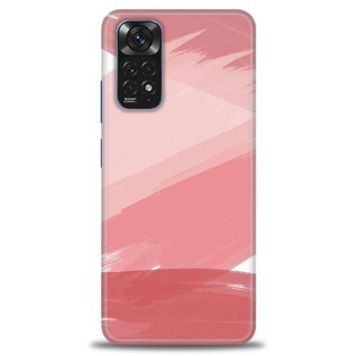 Xiaomi Redmi Note 12 4G Kılıf HD Baskılı Kılıf - Pembe Palet + Tam Ekran Koruyucu