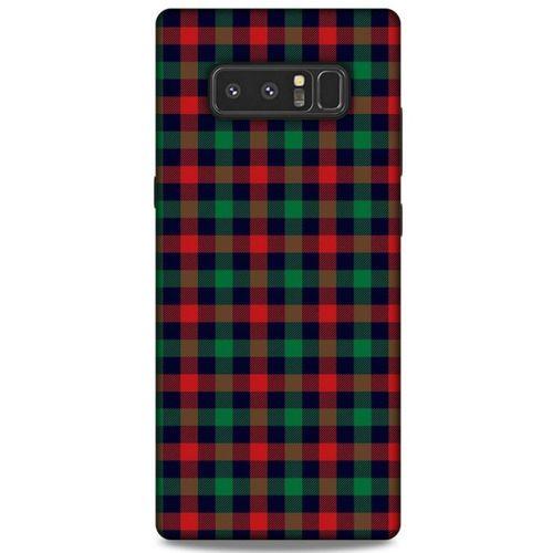 Gömlek (30) Desenli Silikon Kapak Telefon Kabı Samsung Galaxy Note 8 Kılıf