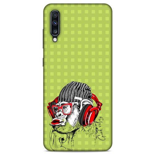 Animax Bereli Maymun Samsung Galaxy A70s Kılıf Desenli Silikon