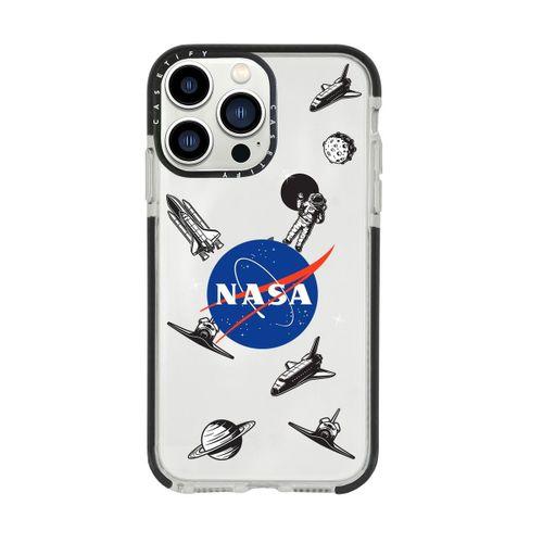 iPhone 13 Pro Max Nasa Casetify Darbe Emci Silikonlu Telefon Kılıfı