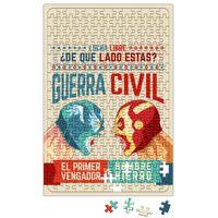 Lucha Libre Cap Ve Iron Man Puzzle 240 Parça Yapboz