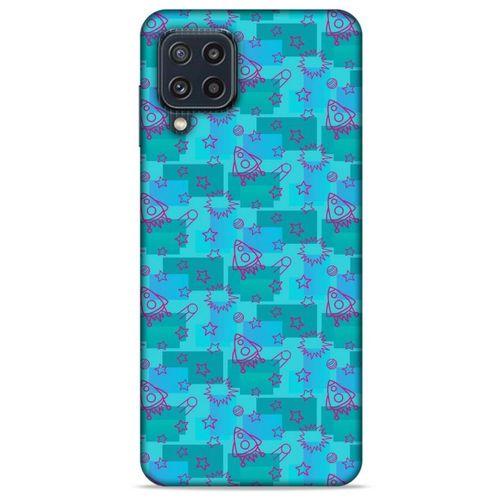 Samsung Galaxy M32 Uyumlu Kılıf Yeşil Delisi (47) Crystal Flex Kılıf Avcı yeşili