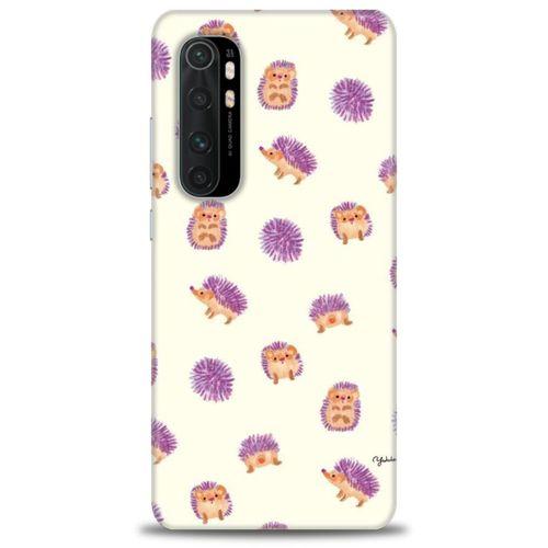 Xiaomi Mi Note 10 Lite Kılıf HD Baskılı Kılıf - Minik Kirpiler + Tam Ekran Koruyucu