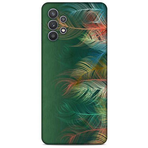 Lopard Samsung Galaxy A32 Uyumlu Kılıf Tüyler (31) TPU Kılıf