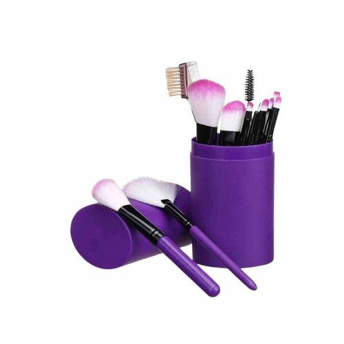 12 Parça Profesyonel Makyaj Seti Yumuşak Kıllı Yüz Ve Göz Makyajına Uygun