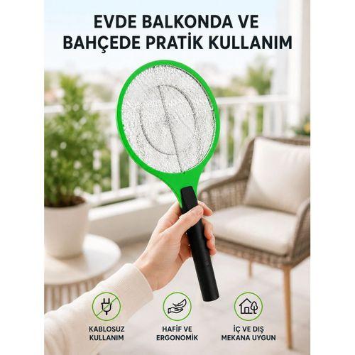 Pil İle Çalışan Elektronik Sinek Öldürücü – Çocuk Ve Evcil Hayvan Dostu Tasarım