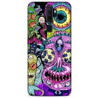Oppo A9 2020 Uyumlu Kılıf Rick And Morty (47) Crystal Flex Kılıf Decoy Mortys