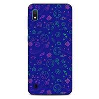 Spacex (36) Tema Glitter Kılıf Samsung Galaxy A10 Kılıf