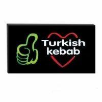 Işıklı Tak Çalıştır Hazır Tabela Turkish Kebap