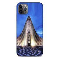 Apple Iphone 11 Pro Max Kılıf Dünya Mimarisi (38) Neo Hybrid Kılıf Church of Hallgrimur