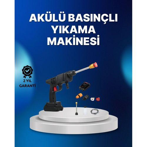 Kablosuz Taşınabilir Basınçlı Yıkama Tabancası Köpük Şişeli