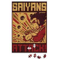 Poster Saiyans Puzzle 240 Parça Yapboz