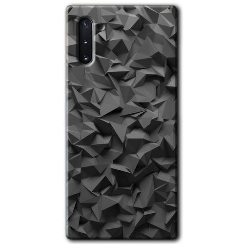 Potkal Hediye Fabrikası Samsung Galaxy Note 10 Kılıf HD Desen Baskılı Arka Kapak - Dark Broke