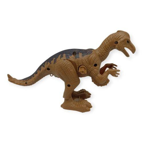 Kurmalı Dinazor Figürleri 20 cm - Anatosaurus - Kahverengi