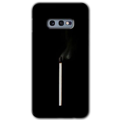 Potkal Hediye Fabrikası Samsung Galaxy S10e Kılıf HD Desen Baskılı Arka Kapak - Sönmüş Kibrit
