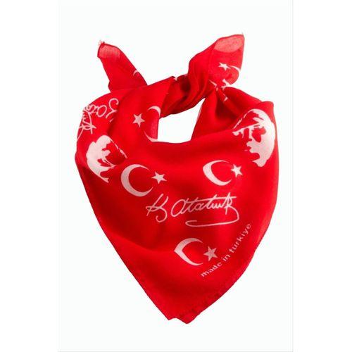 Ayyıldız Desenli Bandana 50*50