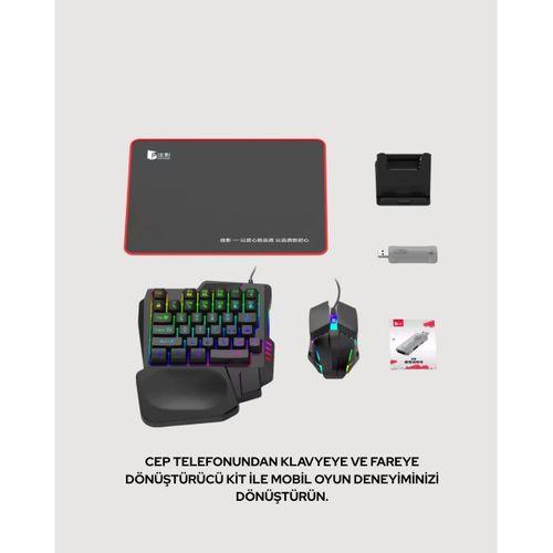 Bluetooth 5.3 Mobil Oyun Kiti – Pubg Ve Codm İçin 5 Parça Set