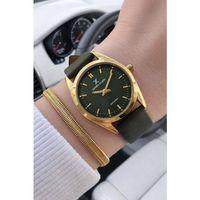 Daniel Klein Deri Kordonlu 2 Yıl Garantili 3 Atm Suya Dayanıklı Kadın Kol Saati+Bileklik BD.14274.3