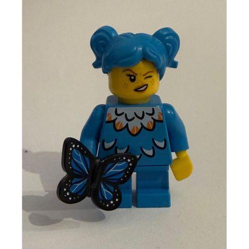 Orjinal Lego Minifigür Girl with Butterfly