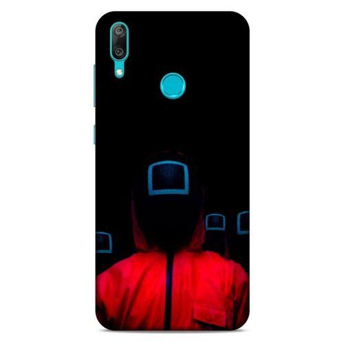 Huawei Y7 Prime 2019 Uyumlu Kılıf Squid Game (36) Glitter Kılıf So-Young